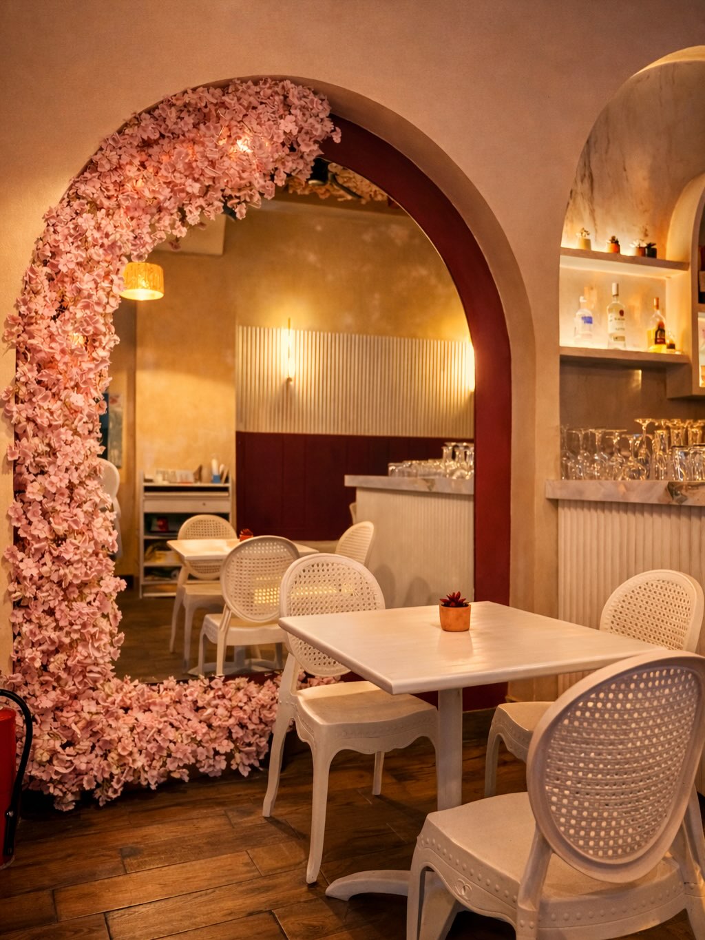 Interior del restaurante